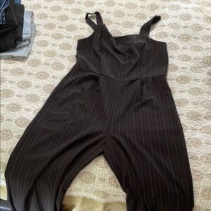 Gypsies & Moondust Black Ribbed Jumpsuit